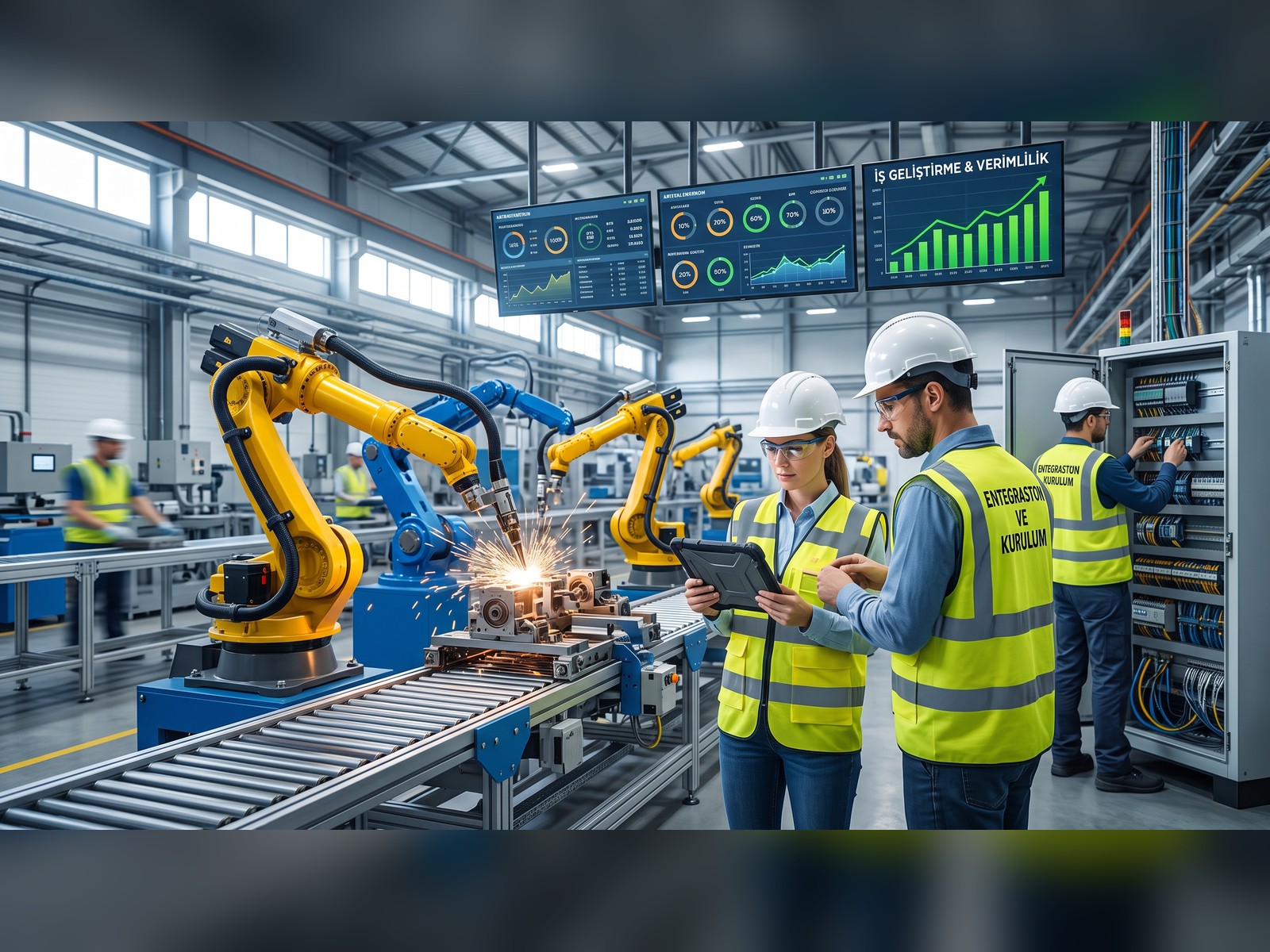 Robotik sistem entegrasyonu ve kurulumu
